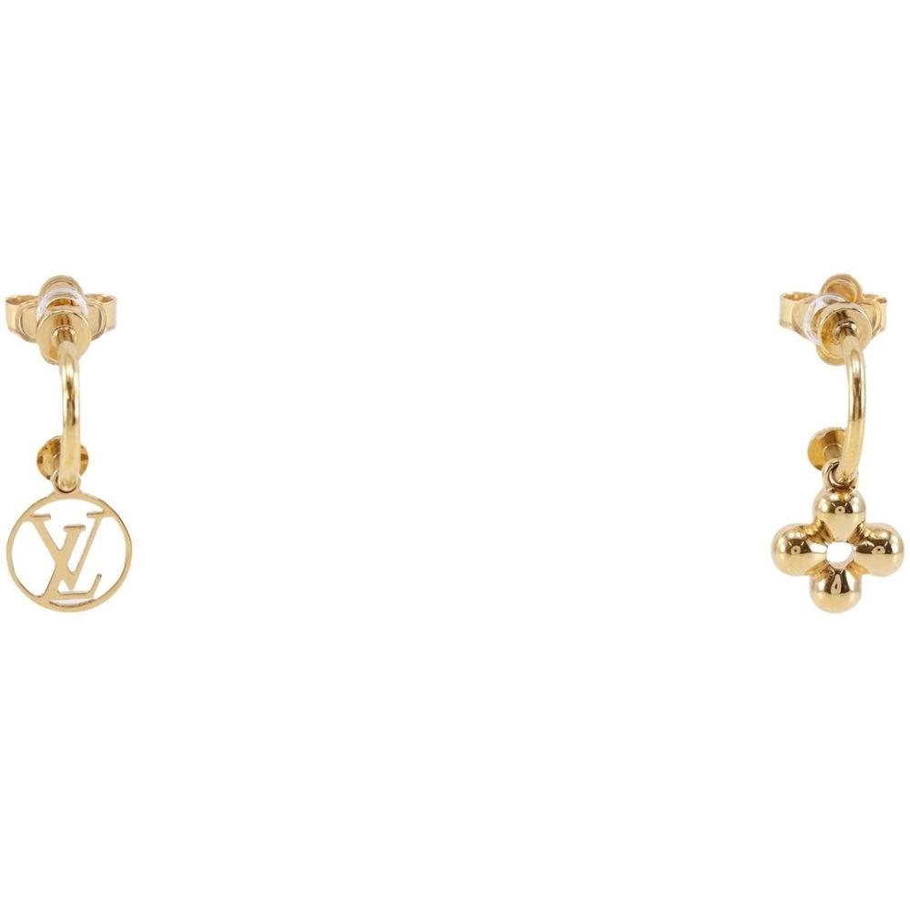 LOUIS VUITTON Gold Earrings